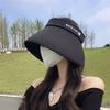 Summer Ultraviolet Protection Sun Hat With Wide Brim For Outdoor Travel And Sunshade