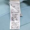 HERMES 21AW Light Blue Cotton Herringbone Piping Fleece-Lined Crew Neck Sweatshirt Pullover tops L blueUsed