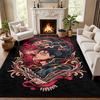 Attack on Titan Carpet Door Mat for Living Room or Bedroom Protective Mat Under Chair Office Decoration Christmas Gift Birthday Present