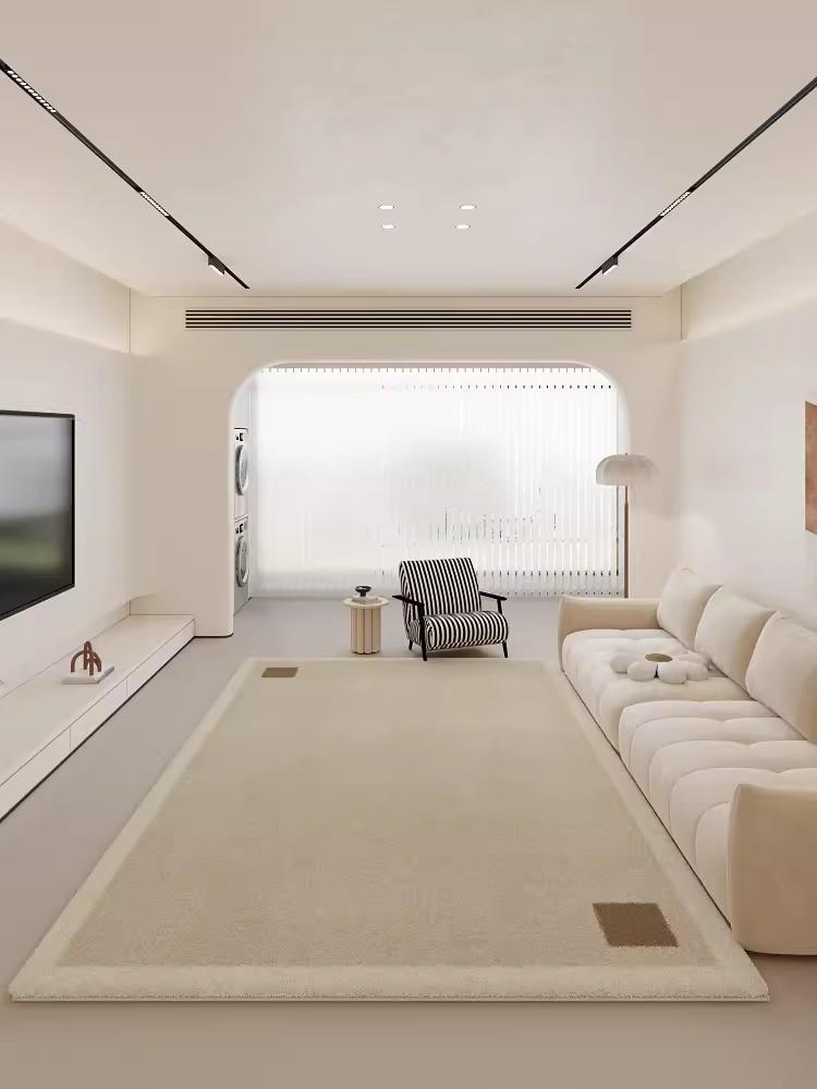 Japanese Style Living Room Carpet Log Cream Style Light Luxury Deluxe Sofa Tea Table Blanket Bedroom Study Floor Mat