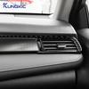 Real Soft Carbon Fiber For Toyota Camry 2018 2019 2020 2025 2025 2025 2025 LHD RHD Car Passenger Instrument AC Outlet Sticker
