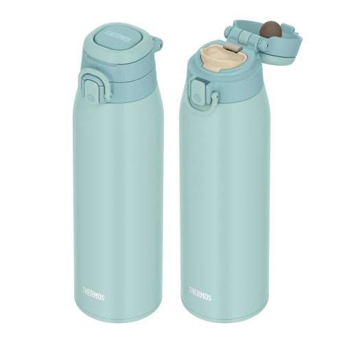 Thermos Vacuum Insulated Portable Mug, 1L, Mint Blue, JOS-1000 MBL