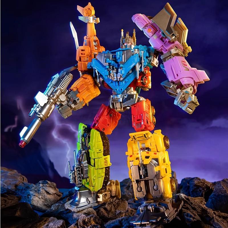 Children's Deformation Car Toy Diamond Alloy Hercules Genuine All-in-one Robot Figure Boy Can Be Deformed