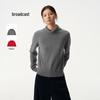 Women's Loose-Fit Semi-High Neck Knitted Sweater