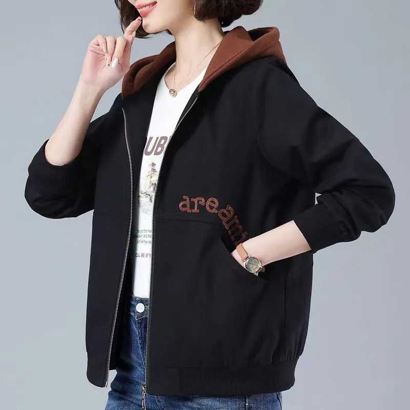 Coat for Women Cotton Winter Thickened Casual Oversize Windbreaker Casual Versatile Bear Hooded Jacket