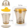 Citrus Lemon Orange Juicer Manual Hand Squeezer with Built-in Measuring Cup  hand juicer