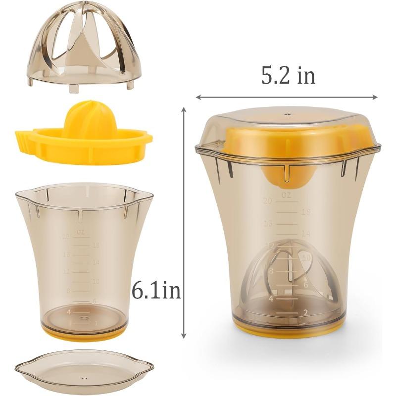 Citrus Lemon Orange Juicer Manual Hand Squeezer with Built-in Measuring Cup  hand juicer