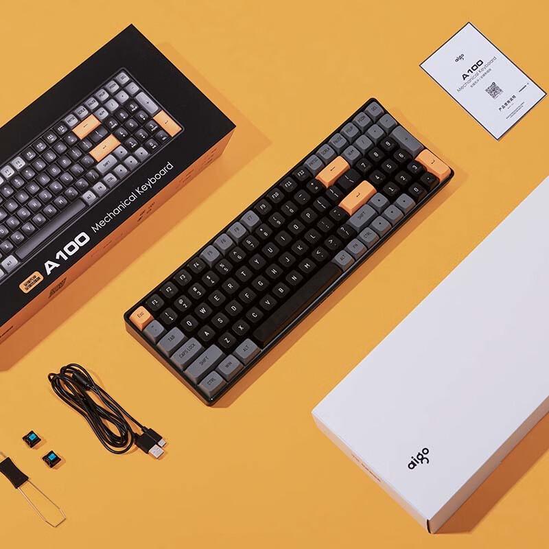 Aigo A100 Dual-Mode Custom Mechanical Keyboard