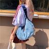 Large Capacity Denim Bag Women's Shoulder Crossbody Bag