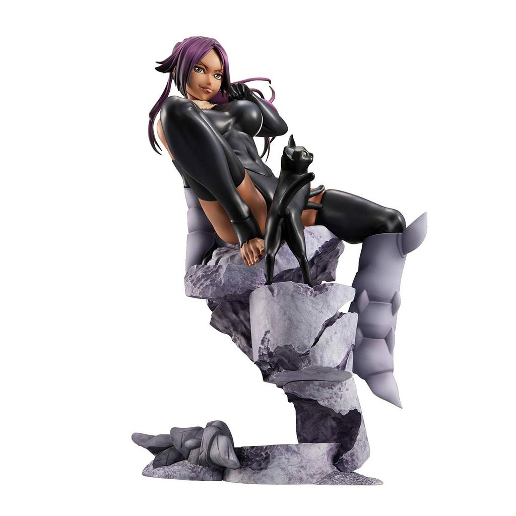 Series BLEACH Yoruichi Shikaedein Hamen Hen Completed Figure [Limited Sale] G.E.M.