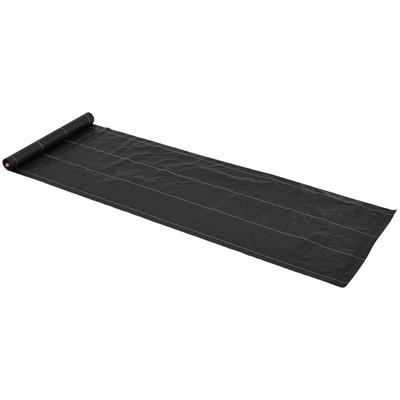 1m X 50m Weed Control Membrane, Heavy Duty Weed Control Barrier Fabric, 90gsm Ground Cover for Patios, Garden, Flower Beds, Landscaping