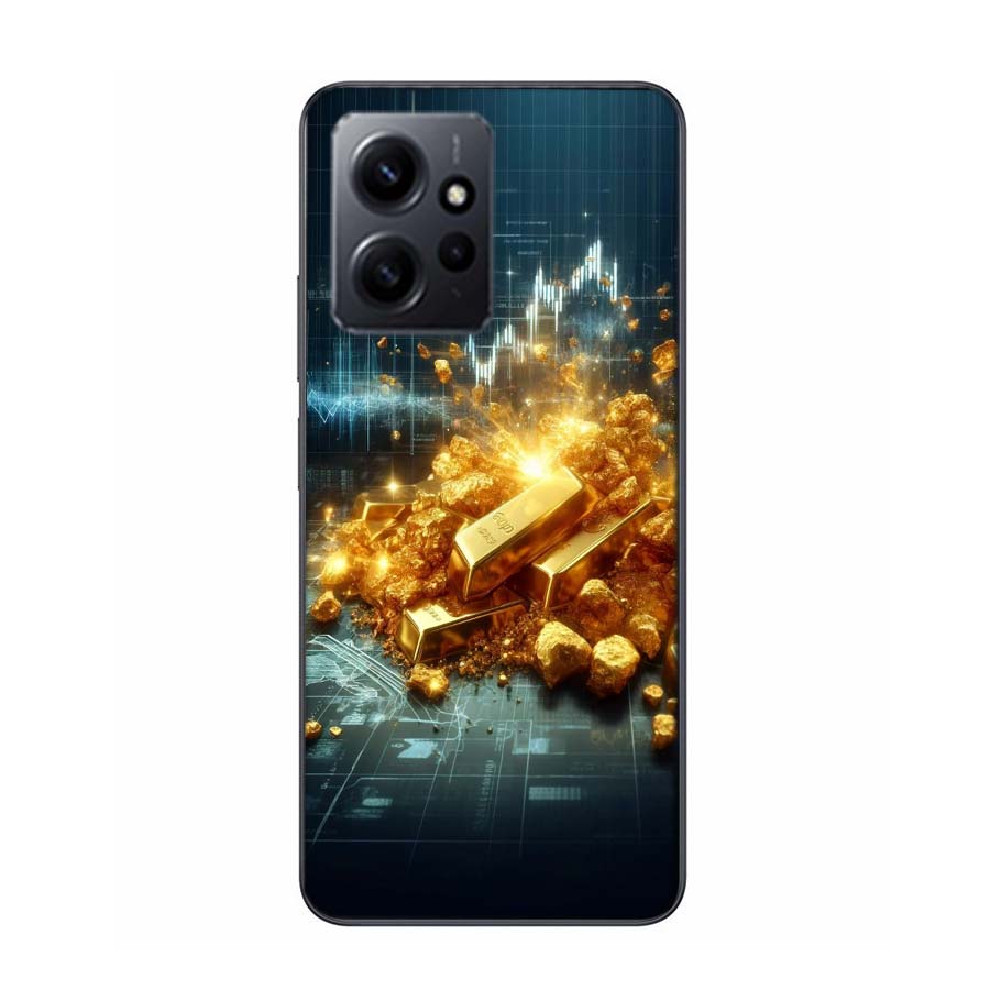 Trading Gold Contracts for Difference Phone Case For Redmi 12 13C 12C 15C 9 10 10C Note 13 Pro Plus 14 15 Pro 9T 9C 9A TPU Soft
