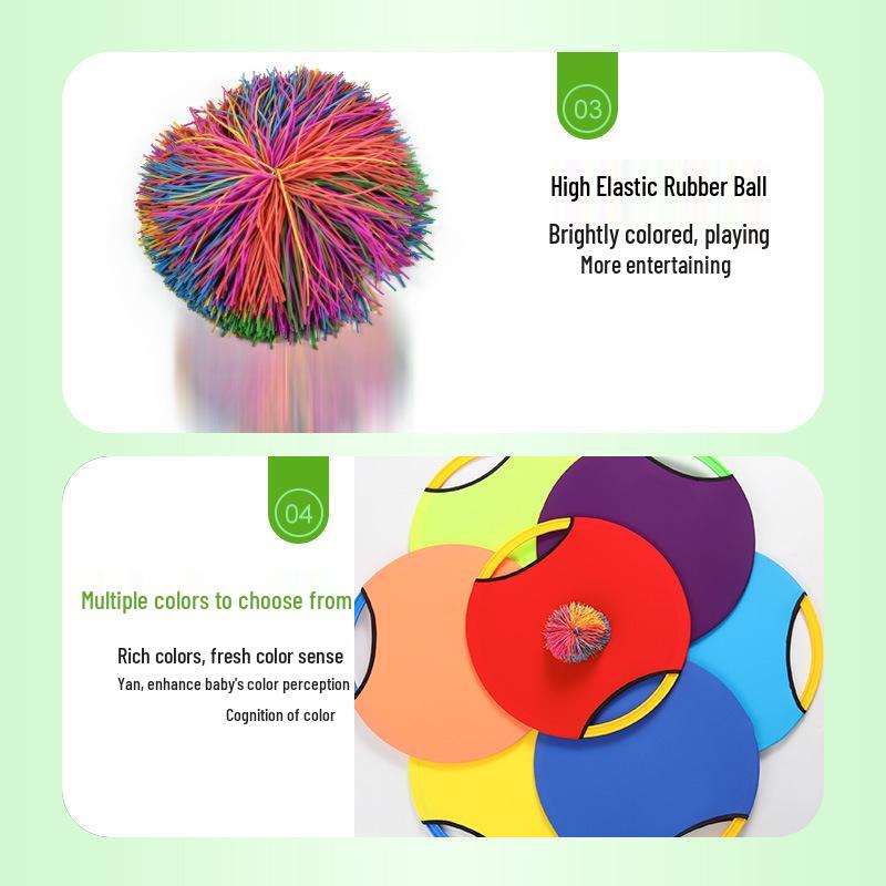 Kindergarten Sensory Ring Toss & Catch Toy: Children's Outdoor Concentration Aid