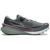 New LiNing Dilu Cushioning Wear Resistant Slip Resistant Rebound Low Top Trail Running Running Shoes Men's Gray Green ARNU007-2