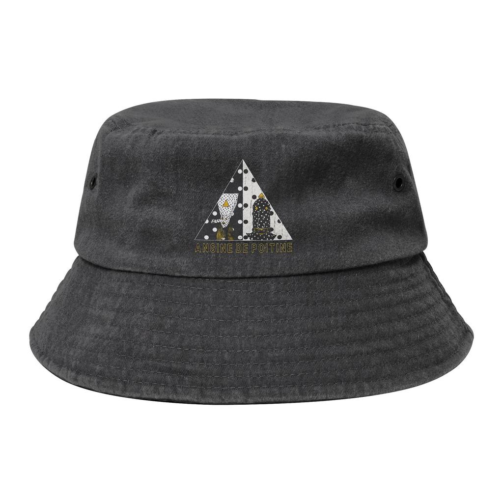 Cappello a secchiello Rock Angine de Poitrine Band per Ragazza Vocation Lavato Usurato Cappello da Sole Protezione UV per Cappelli da Pesca Copricapi