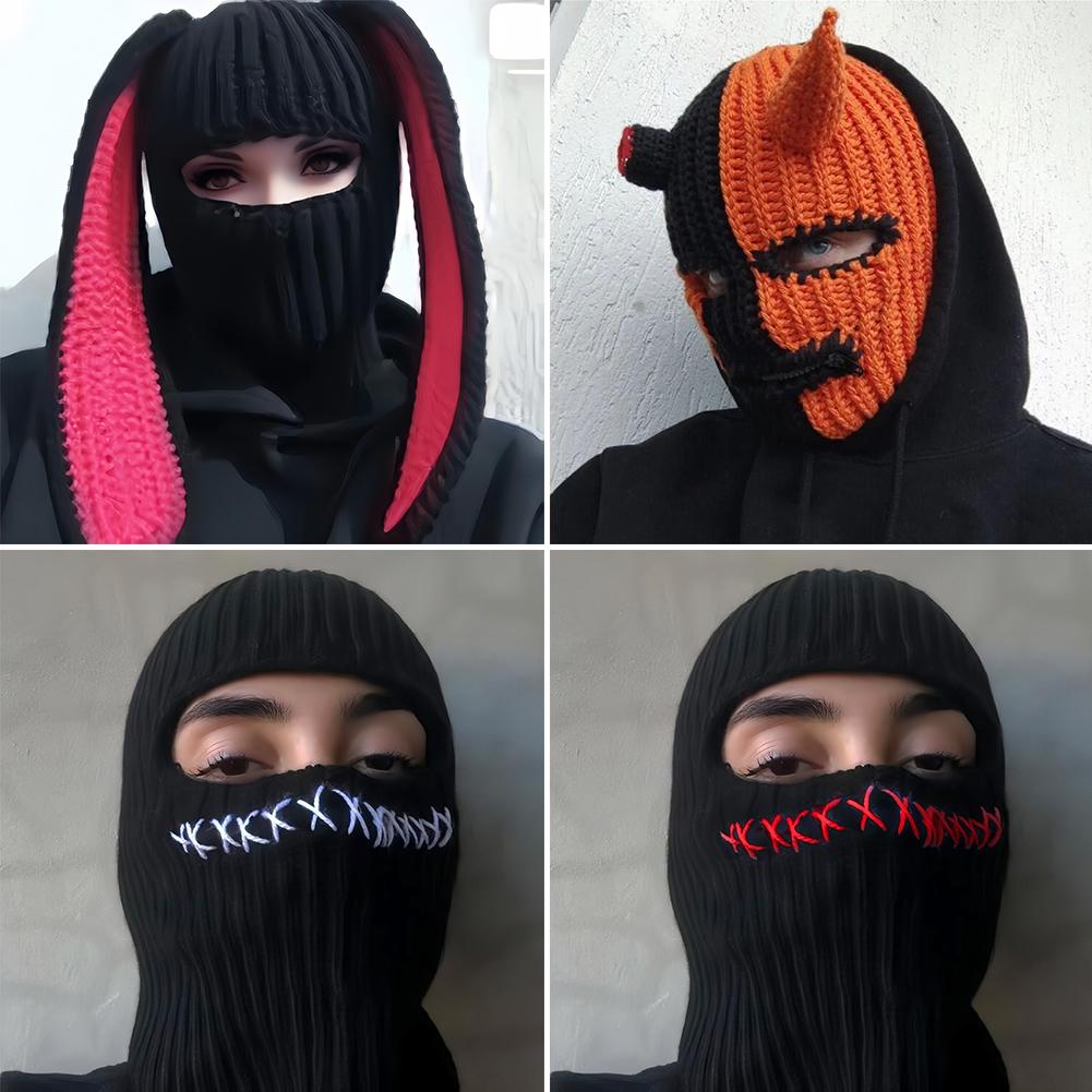 Cycling Full Face Mask Hiking Camping Hunting Cap Bike Head Cover Men Women Ski Mask Hiking Scarves Halloween Gift