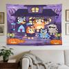 Diverse Dog Characters Large Decorative Tapestry, Great Holiday Gifts, Photo Backdrop for Bedroom Dorm Parties,Perfect Gift