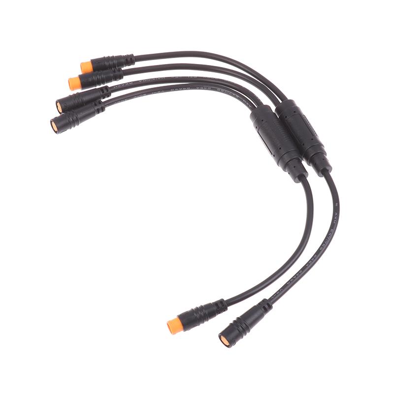 E-Bike Signal Sensor Waterproof Y-Splitter 1T2 3 Pin Connector Cables Sensor For Bafang Electric Scooter Bicycle Cord Parts