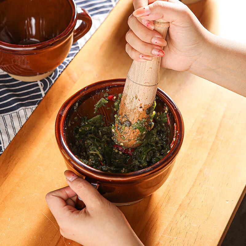 Xiyao Large Ceramic Mortar and Pestle