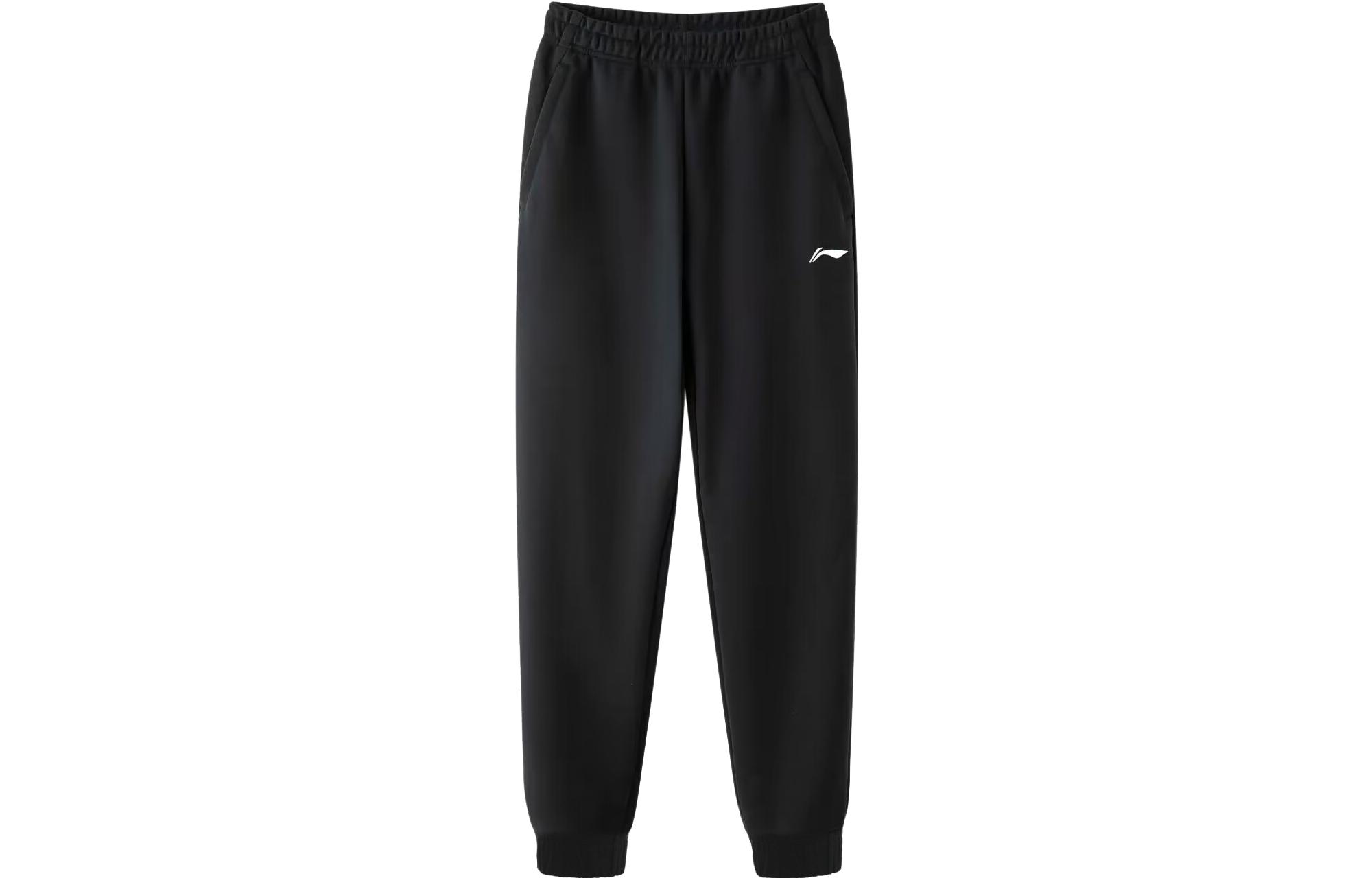 Li Ning Knitted Sweatpants Men s Black AKLT645-1 S
