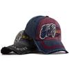 Vintage Washed Baseball Cap Letter Embroidery Soft Top Visor Hat Retro Fashion Men Women Casual Snapback For Outdoor Sports Hot