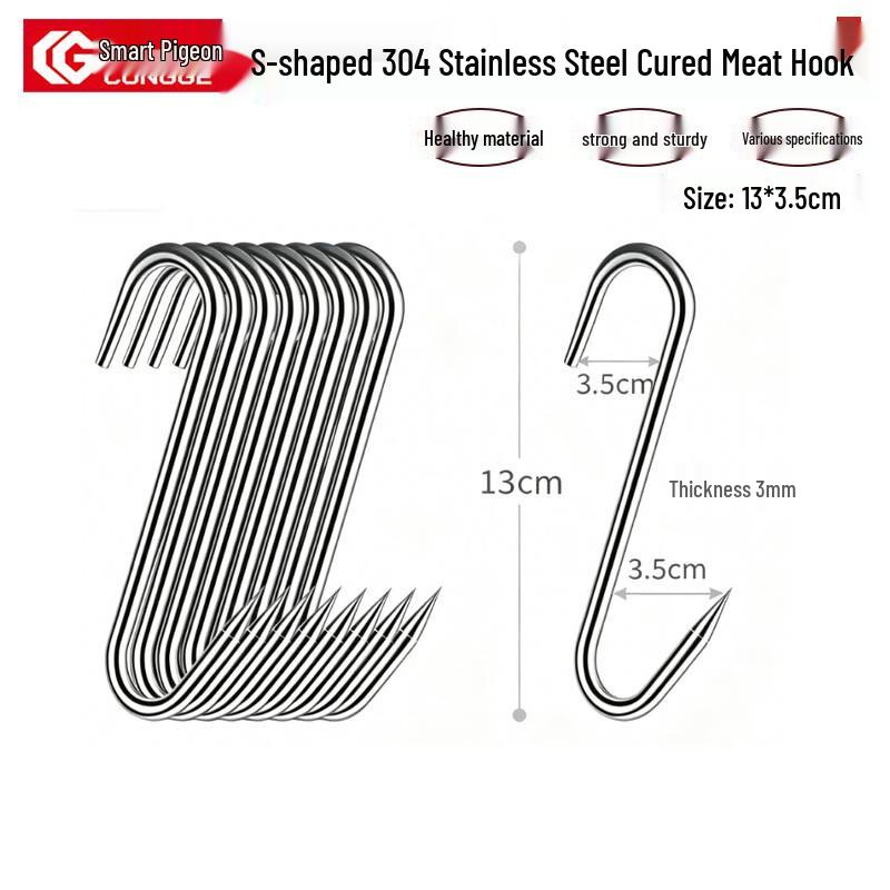 Congge Stainless Steel Kitchen Utensils & Hooks