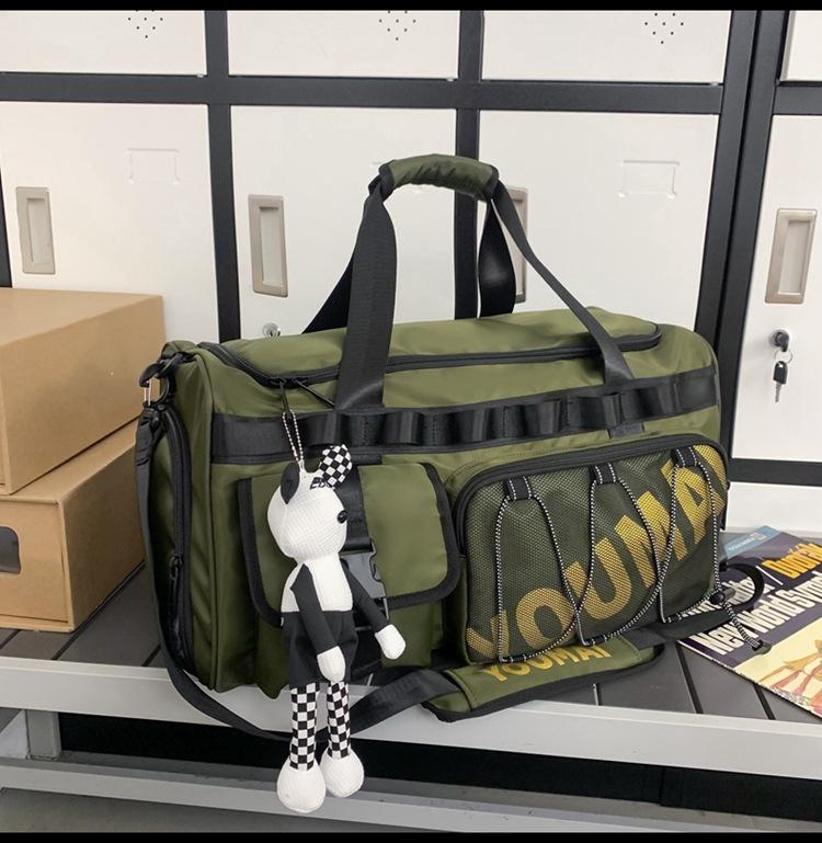 Schoolbag Multi-Purpose Backpack Men's Short Trip Bag Large Capacity Outdoor Sports Fitness Bag Hand Luggage Storage Bag