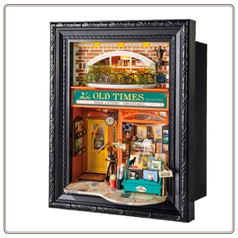 New Original Rolife Photo Frame DIY House Frame Story Miniature Scene Handmade Assembly Model Building Blocks Birthday Gift