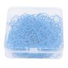 100 Pcs Cloud Shaped Paper Clips Cute Fun Decorative Iron Bookmarks Planner Clips with Transparent B