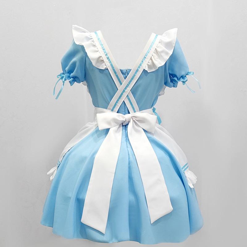 Costume da cameriera giapponese Miracle Nikki cosplay anime Lolita vestito taglie forti cameriera