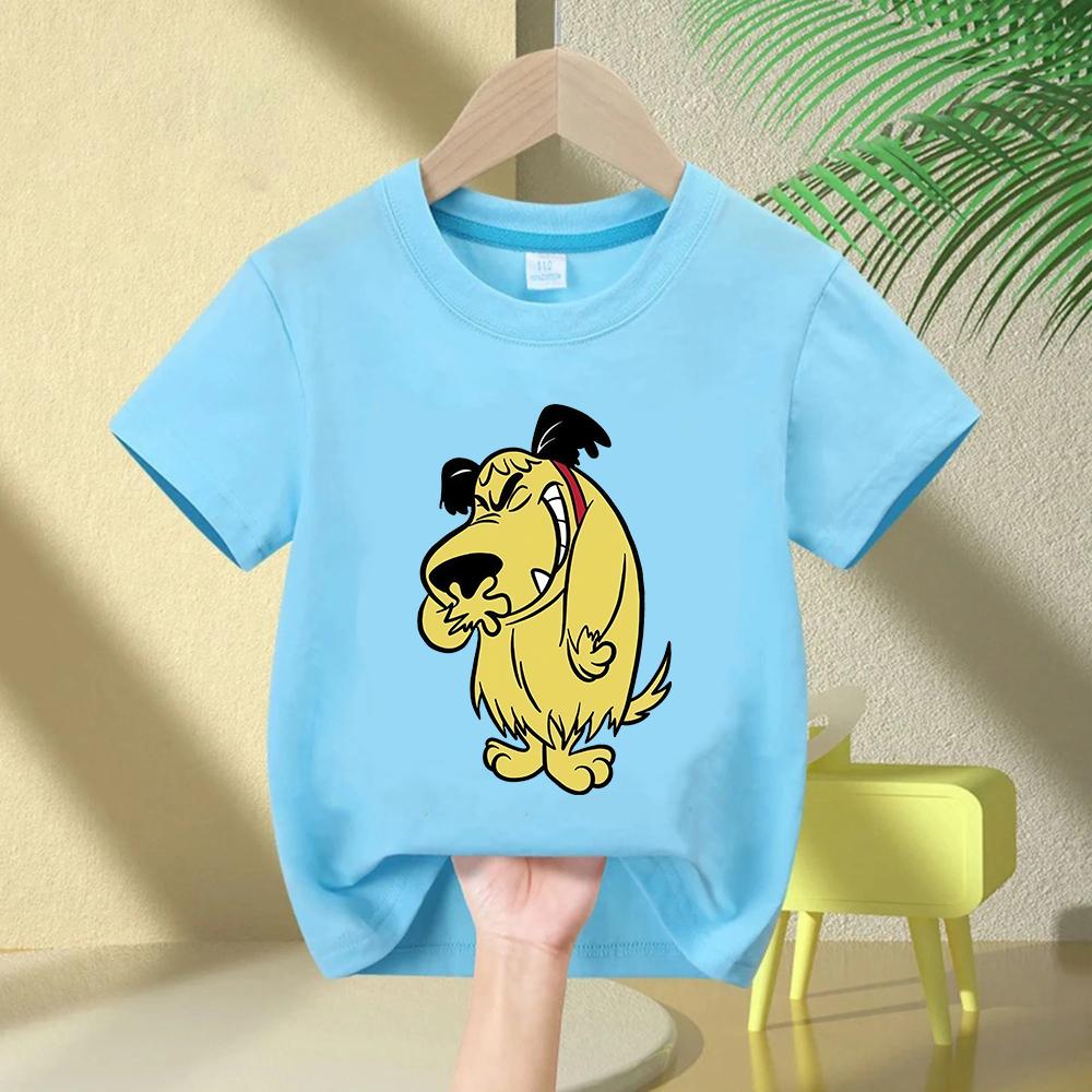 Muttley T Shirt Muttley Mutley Cartoon Laughing Laugh Dog Humor Hihi Heehee Haha Fashion Tshirt Kids Cotton Brand Teeshirt