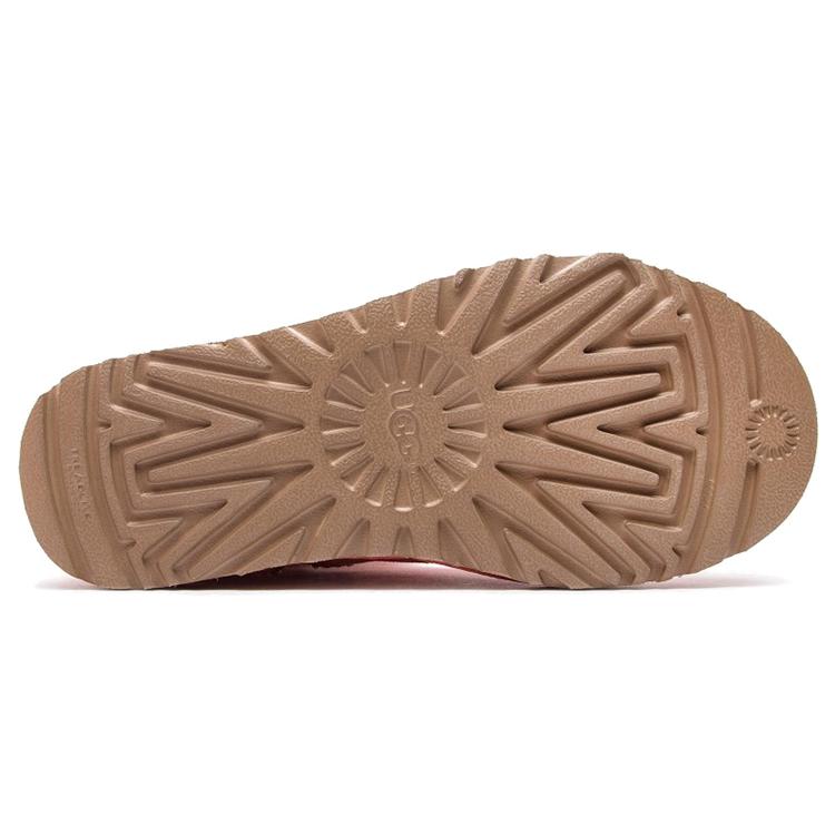 UGG Mini Bailey Bow Ii Fleece Lined Pink Women's 1016501-LNT