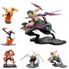 Anime Figure One Piece Luffy Roronoa Zoro Three-Blade Sa-Maximum Manga Statue PVC Action Collection Model Toys