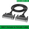 Pure Copper Extension Cable Male To Male To Female 37-pin Cable Parallel Port Cable Serial Computer Printer Data Cable