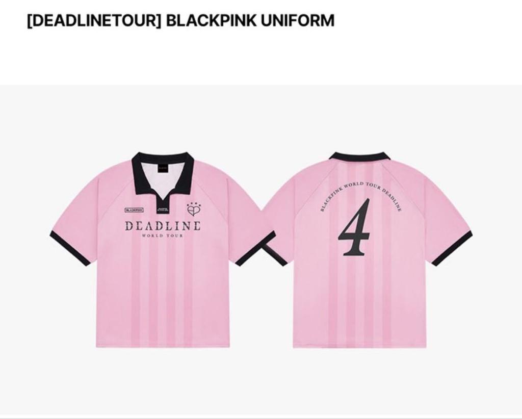 [USED] BLACKPINK DEADLINE Uniform Merchandise, Size L