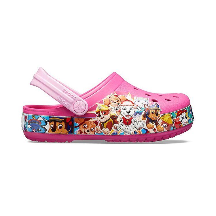 Crocs Classic Clog Fun Academy Paw Patrol Hole Sandals Kids Sandals Pink 205509-670