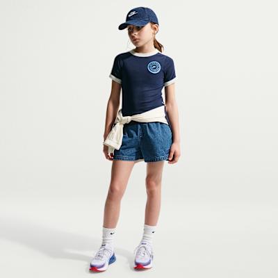 Unisex Nike Kids T Shirts Crew Neck Moderate
