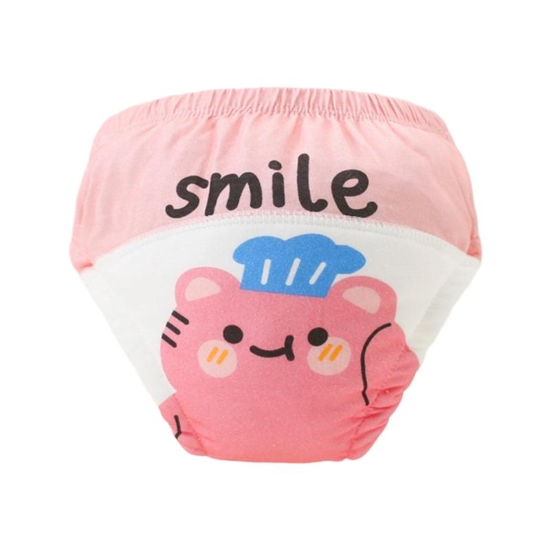 

Reusable Cotton Potty Training Underwear Anti Leak Protection Comfortable Washable Toilet Learning Pants For Baby 90cm