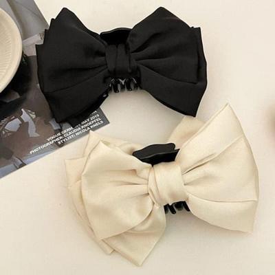 Women's Daily Ribbon Layered Hair Clip