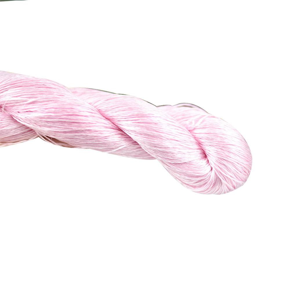 1pcs 100% Silk Thread  Hand Embroidery Embroider Cross Stitch 400m Silk Embroidery Thread Rose Purple /9 Pure Colors