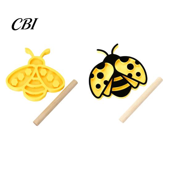 Gardening Decorations for Balcony Insect Water Feeder, Bee Dish, Garden Pollinator Drinking Bowl, Durable Outdoor Waterer or Ladybug Shape Cup