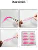 Keratin Eyelash Perm Kit with Silicone Eye Pads and Soft Glue