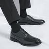 Men Dress Derbys Formal Business Leather Shoes Black Tuxedo Wedding Shoes Plus Size