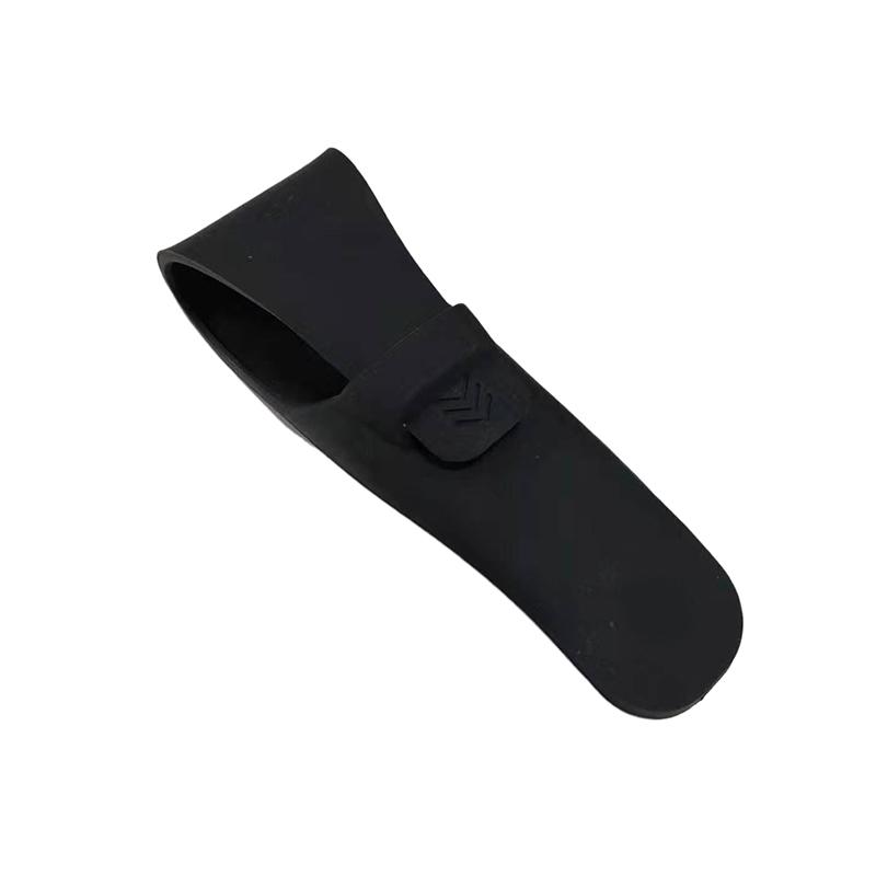 

Силиконовый держатель для бритвы, защитный чехол для ручной бритвы, портативный водонепроницаемый ящик для хранения бритвенных принадлежностей чёрный