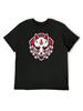 Japanese Kitsune Mask With Sakura Flowers T-Shirt Vintage Clothes Quick Drying Funny Costumes Boys Whites Funny T Shirts For 'unisex