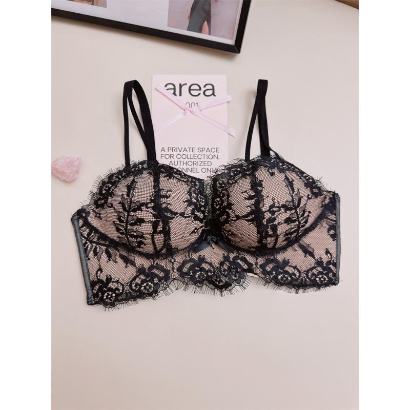Lady Summer Pure Desire Sexy Lace Small Bosom Gathers Gathers Assistant Breast To Prevent Droop Underwear