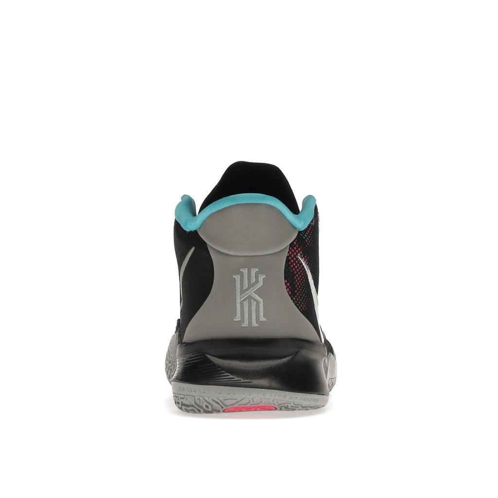 Nike Kyrie 7 GS Pixel Camo Kids Sneakers Black Light-Smoke-Grey Blue-Fury CT4080-008