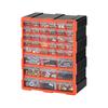 VEVOR 39-Drawer Storage Organizer, Plastic, Drawer Storage Cabinet for Garage Organization, Stackable Small Parts Organizer, Wall-Mounted Toolbox