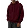 Herren Kapuzenpullover Farbe, Langarm Freizeit Lockerer Pullover