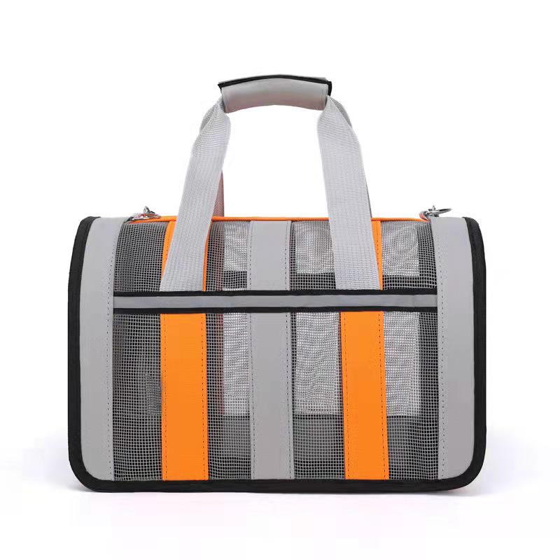 

Transparent Breathable Fashionable Portable Pet Carrier Handbag for Cats and Dogs Small